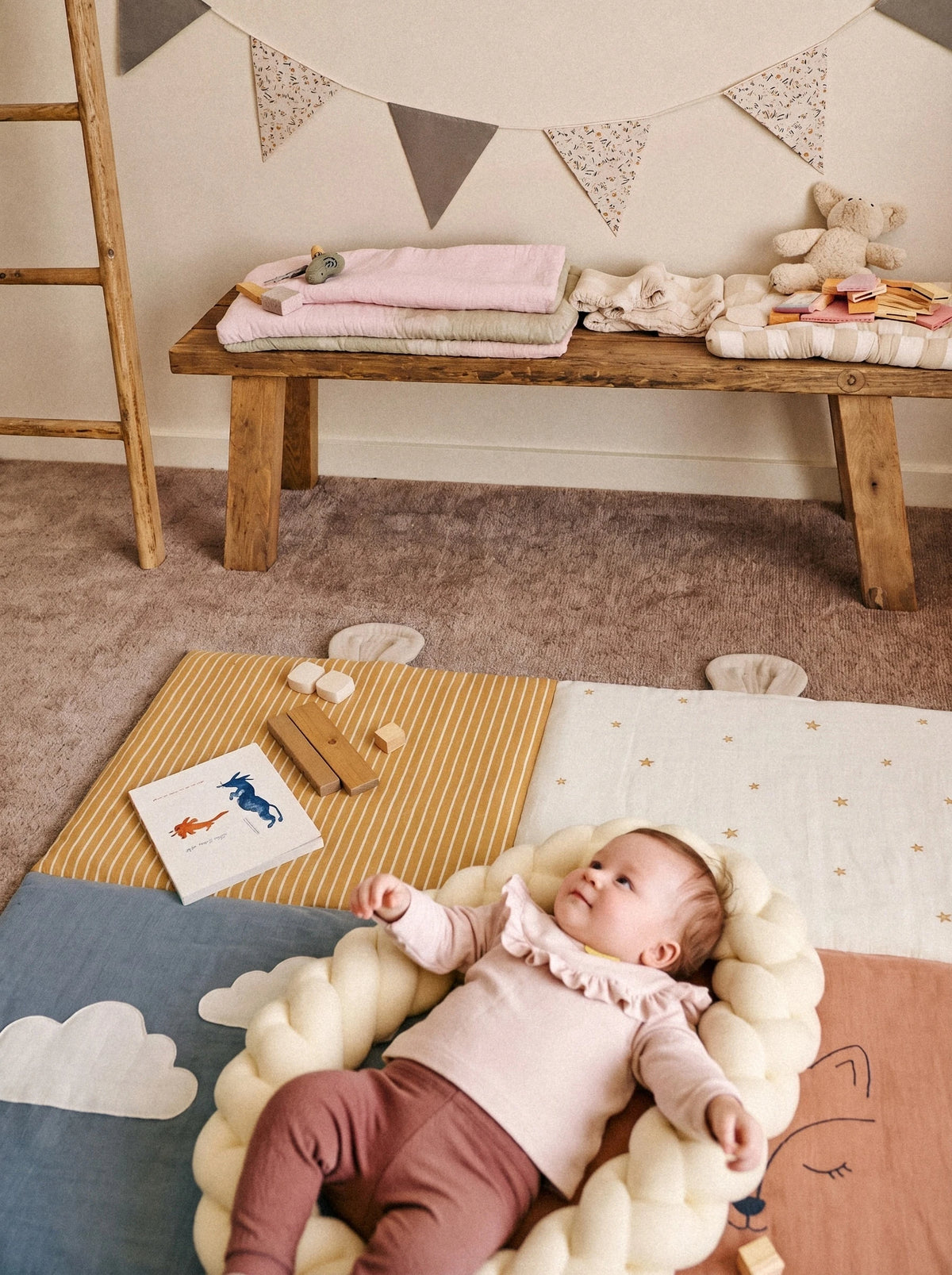 Woodland Patchwork Play Mat