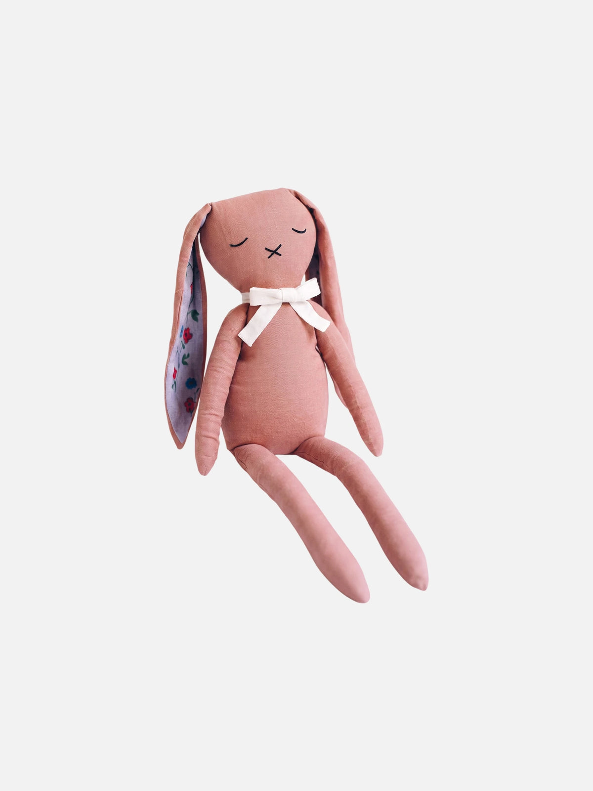 Floral Ear Bunny Doll