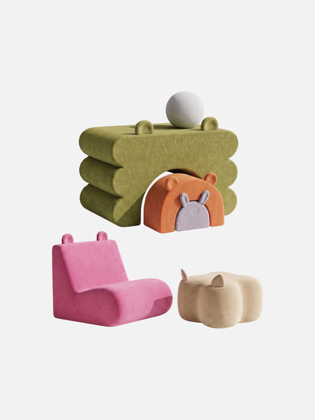 Safari Patchwork Play Mat