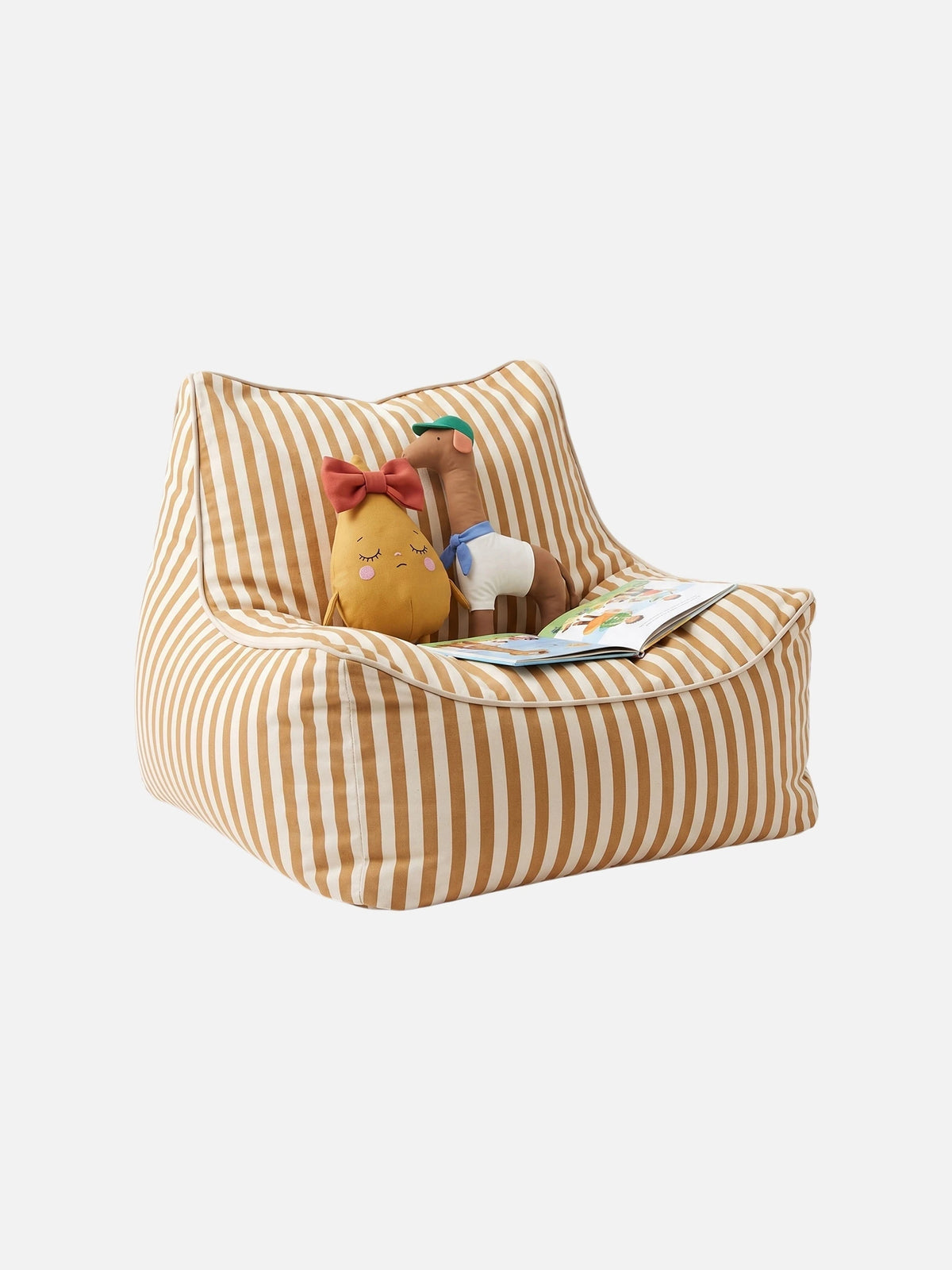Striped Kids Bean Bag Set