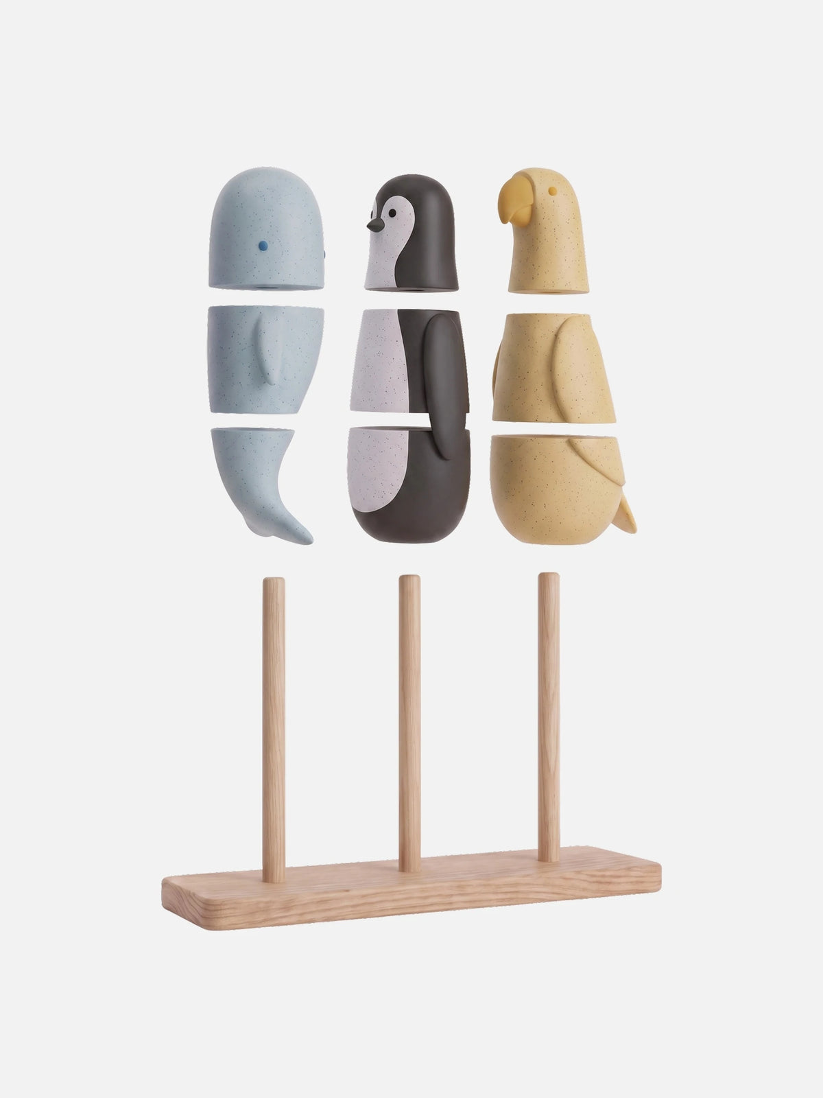 Arctic Animal Stacking Toy