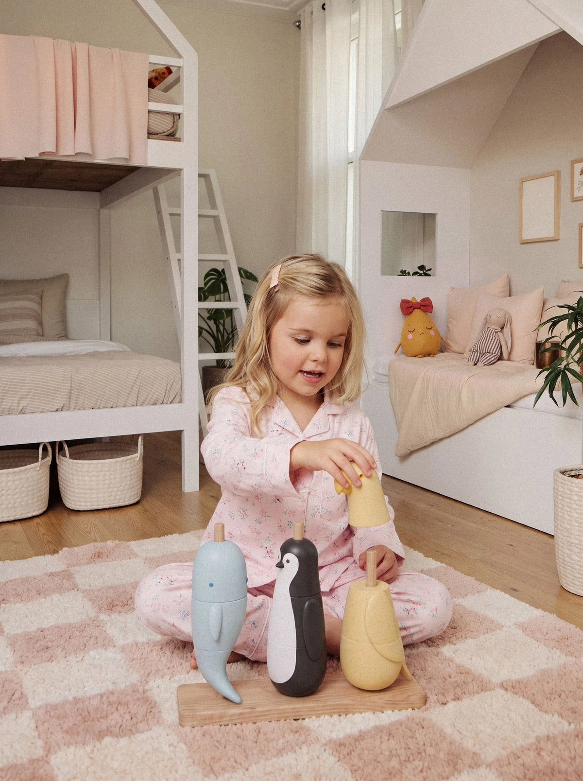 Arctic Animal Stacking Toy