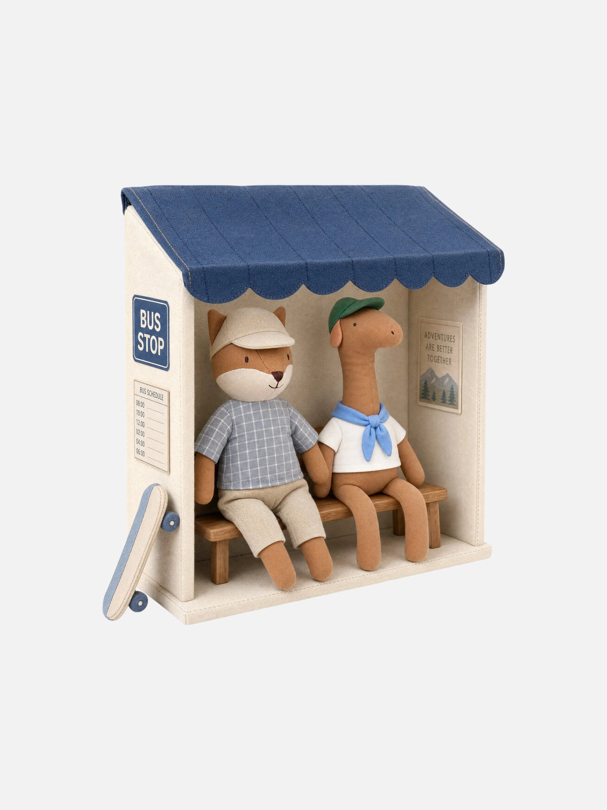 Skater Fox Soft Doll