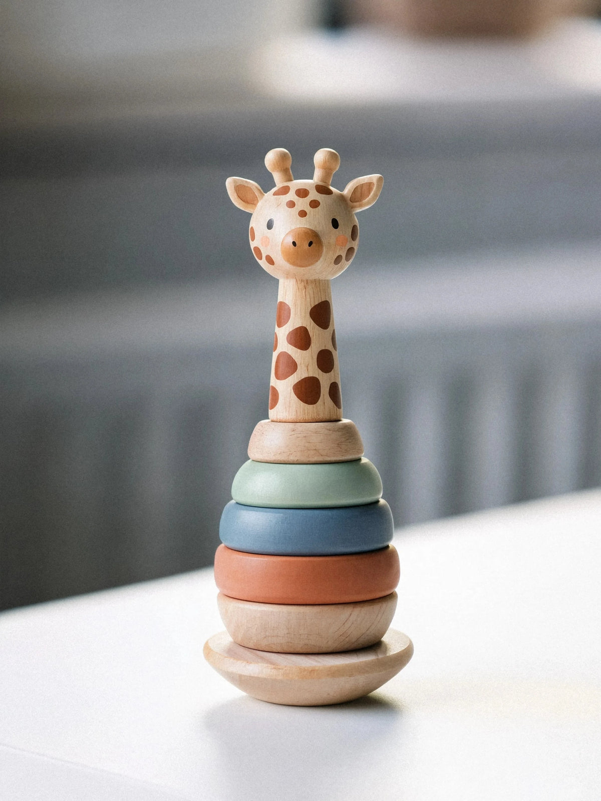 Giraffe Stacking Rings